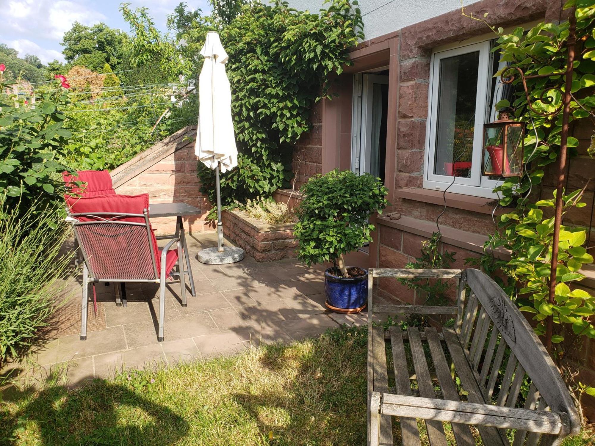 Panorama-Blick Miltenberg, 3 Pers., Zentr., Am Main, Terrasse, Bootverleih, P Eksteriør bilde